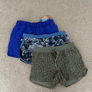 NWT lot of 3 Athletic Shorts Size M
